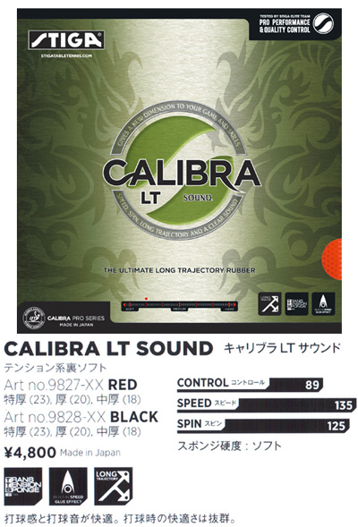 Rubber - CALIBRA LT SOUND