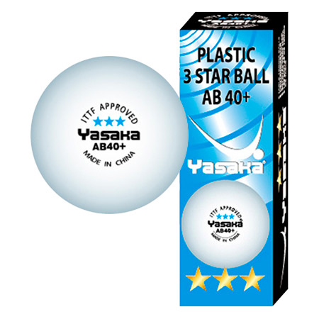 Ball - YASAKA PLA3STAR BALL AB40+(3balls)