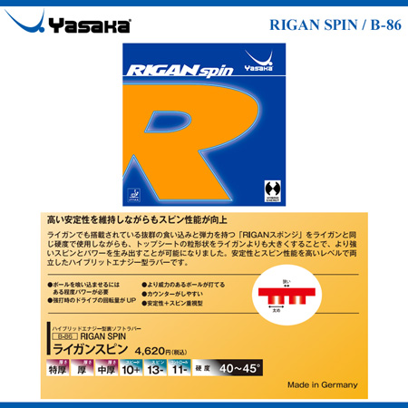 Rubber - RIGAN SPIN