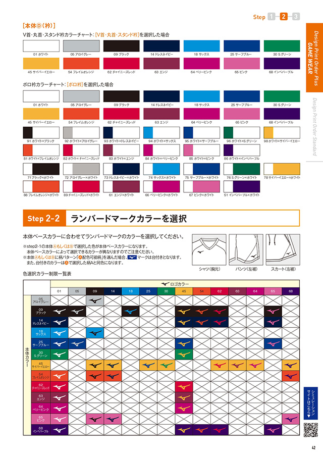 ミズノ 卓球 2025 カタログ P042