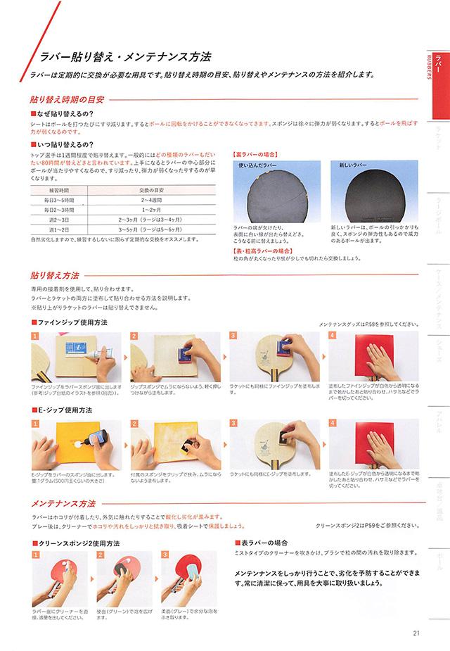 Nittaku 2023 Table Tennis Catalog P021