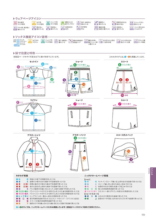 Nittaku 2026春夏 卓球カタログP105