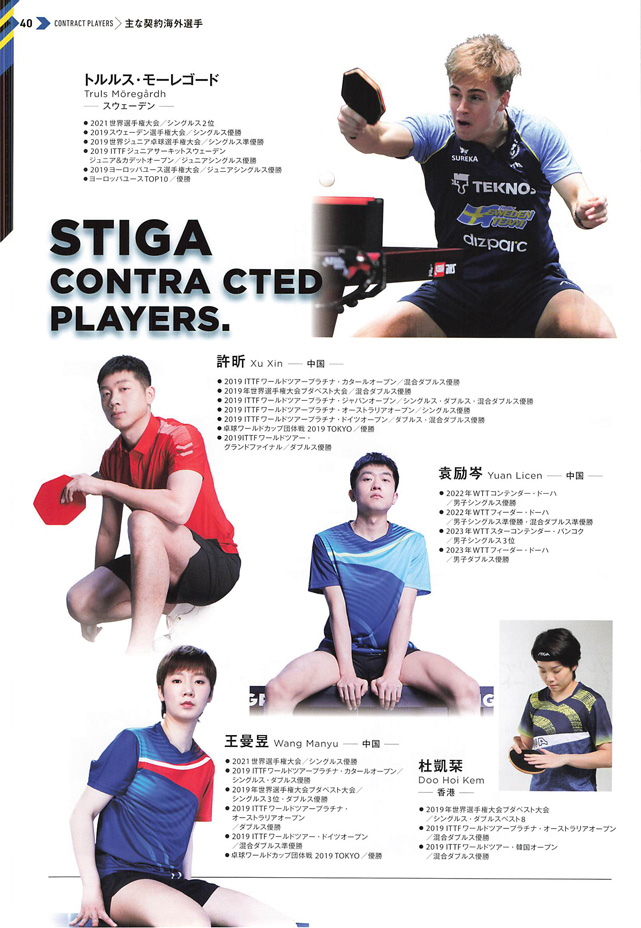 STIGA 2024 Table Tennis Catalog P040