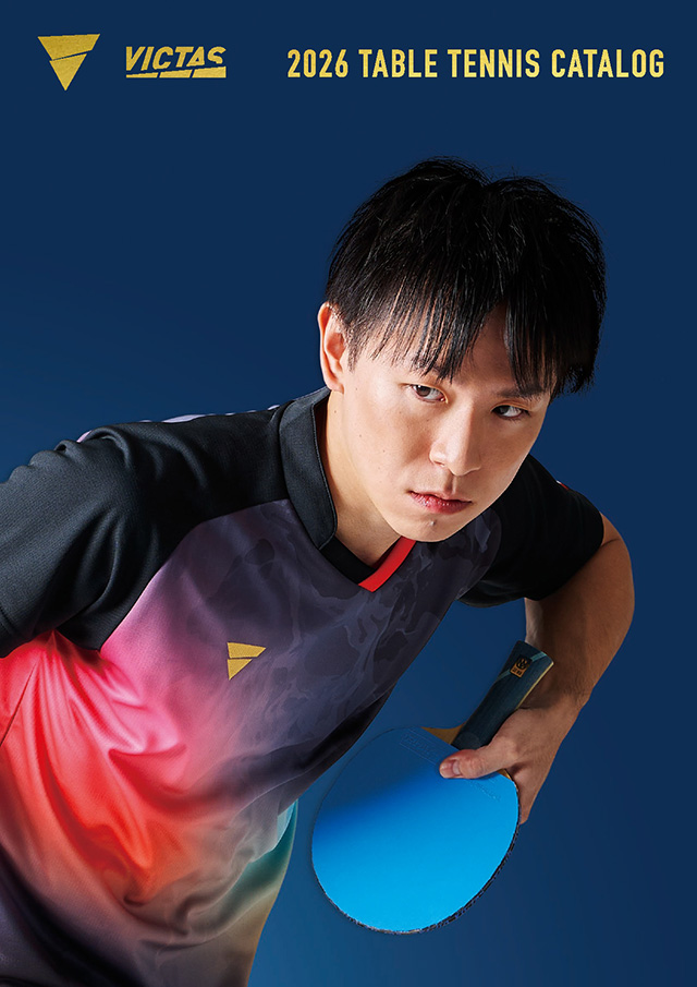 VICTAS 2026 table tennis catalog p000
