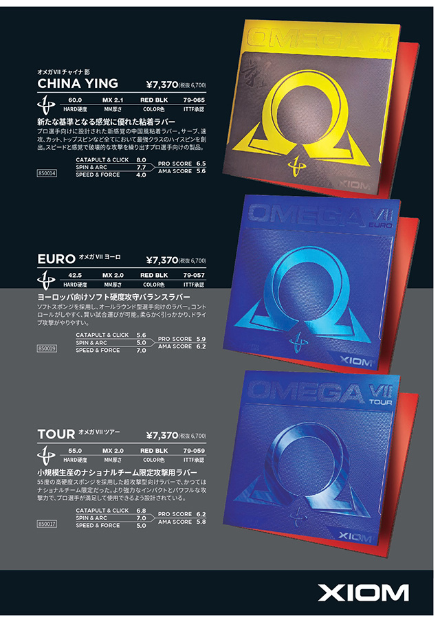 VICTAS 2026 table tennis catalog P102