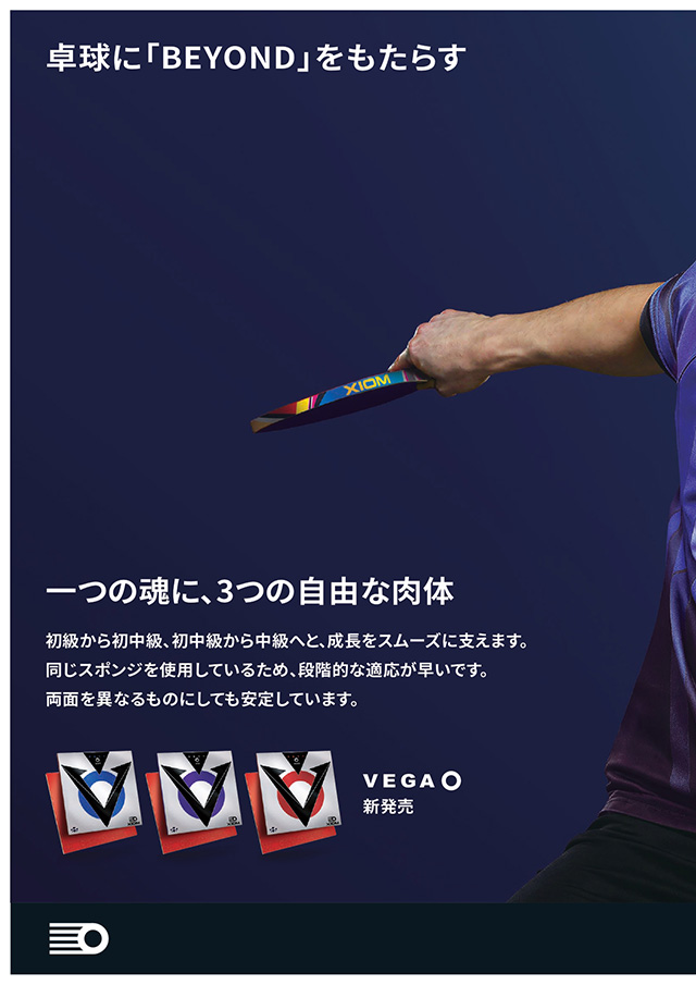 VICTAS 2026 table tennis catalog P105