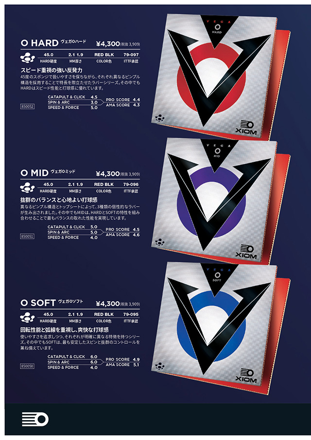 VICTAS 2026 table tennis catalog P107