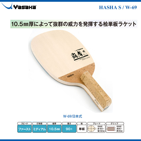 Shakehand Blade - HASHA S [20%OFF]